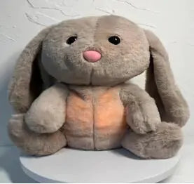Breathing Glow Bunny Music Toy for Babies (Single Piece)