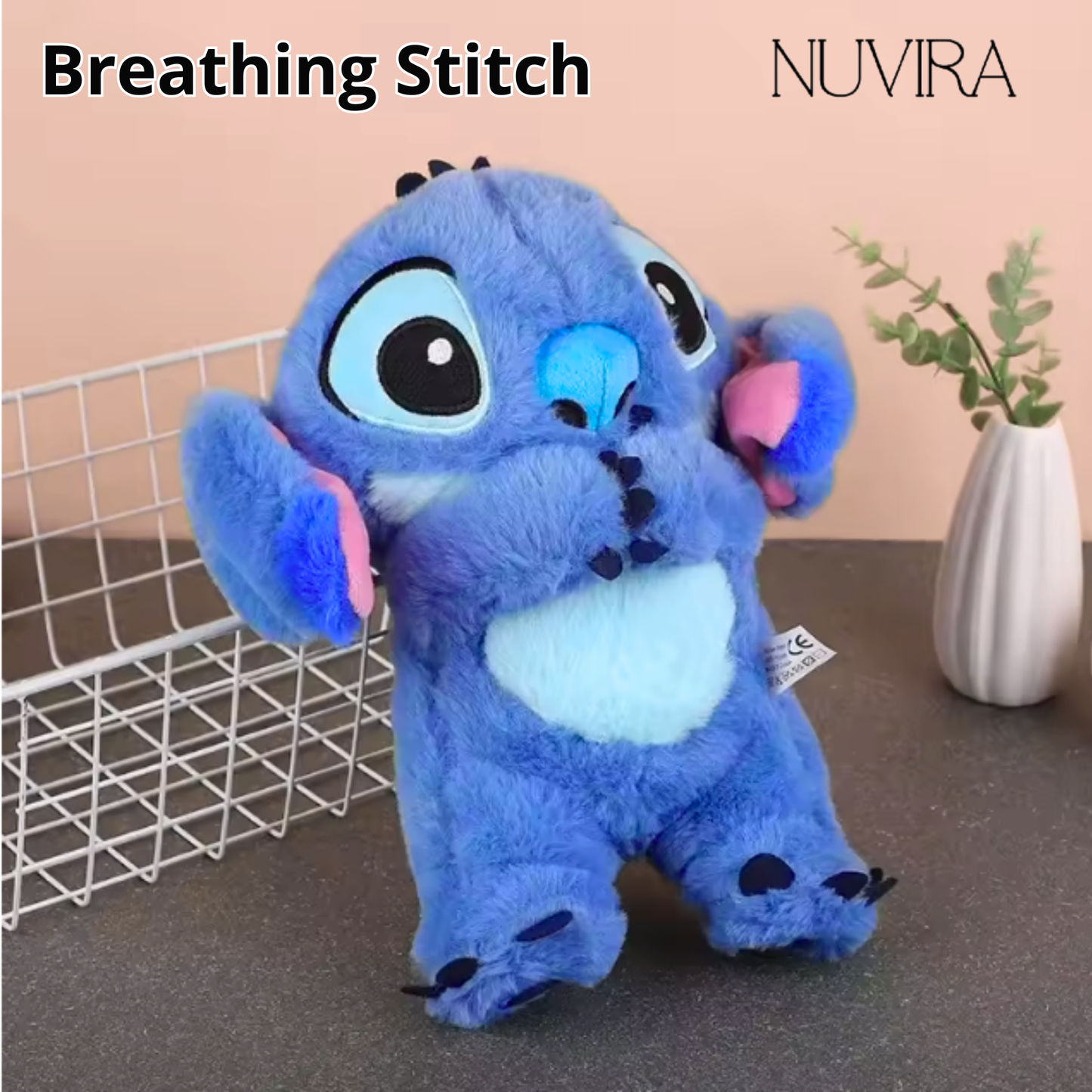 Breathing Stitch Plush Toy with Music™