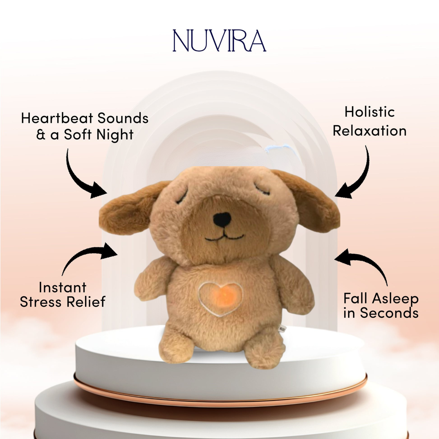 Otter Sleep Music Doll Plush Toy for Baby Soothing