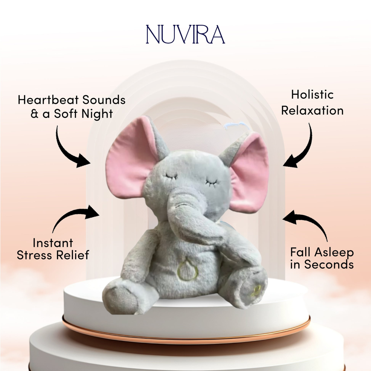 Baby Soothing Plush Music Toy