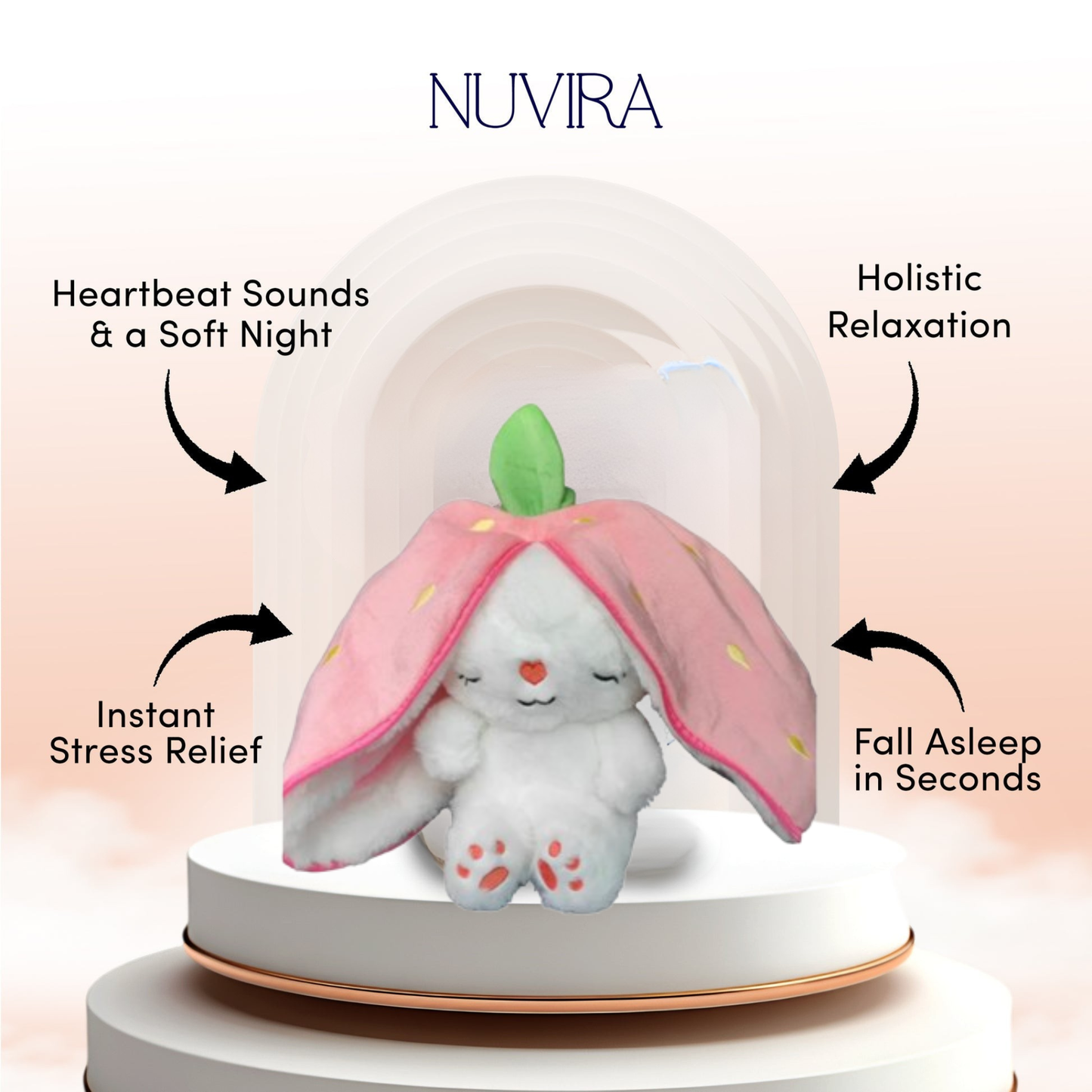 Breathing Plush Baby Music Doll