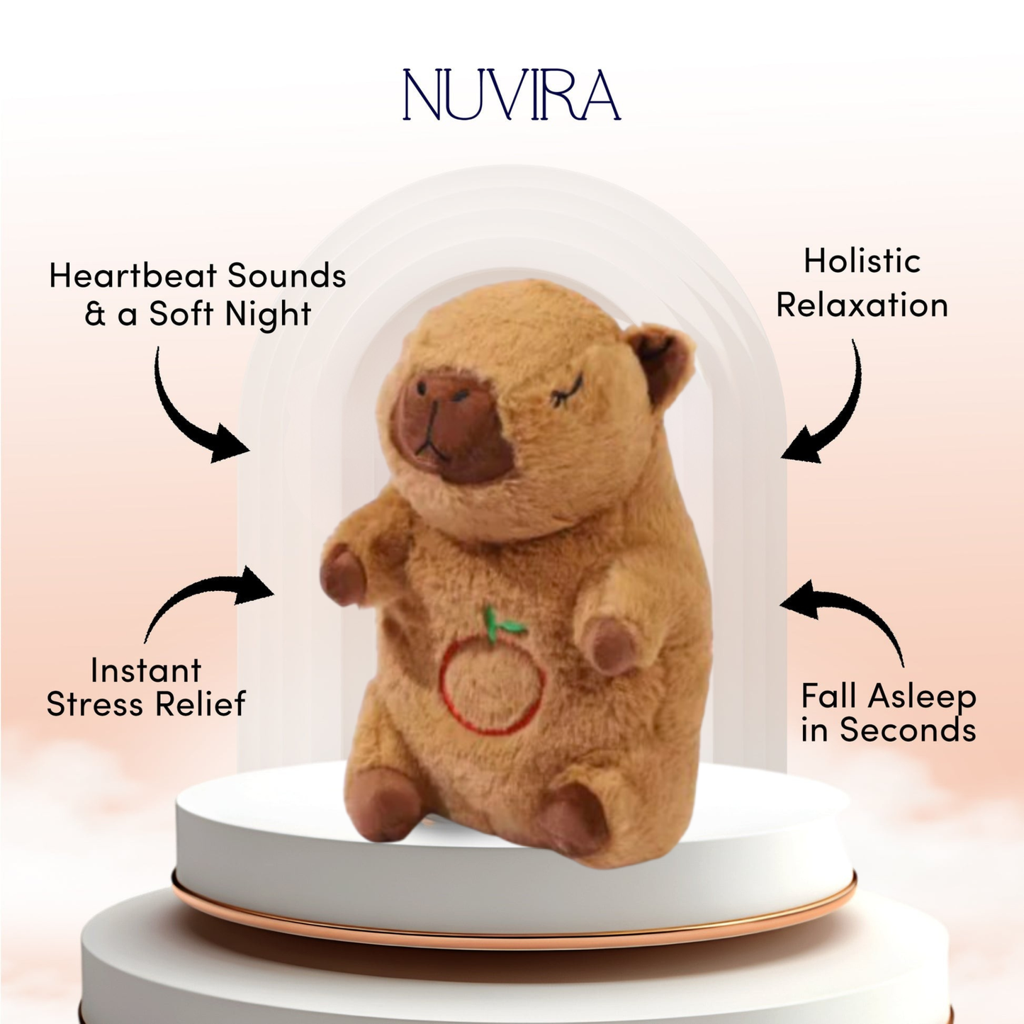 Otter Sleep Music Doll Plush Toy for Baby Soothing